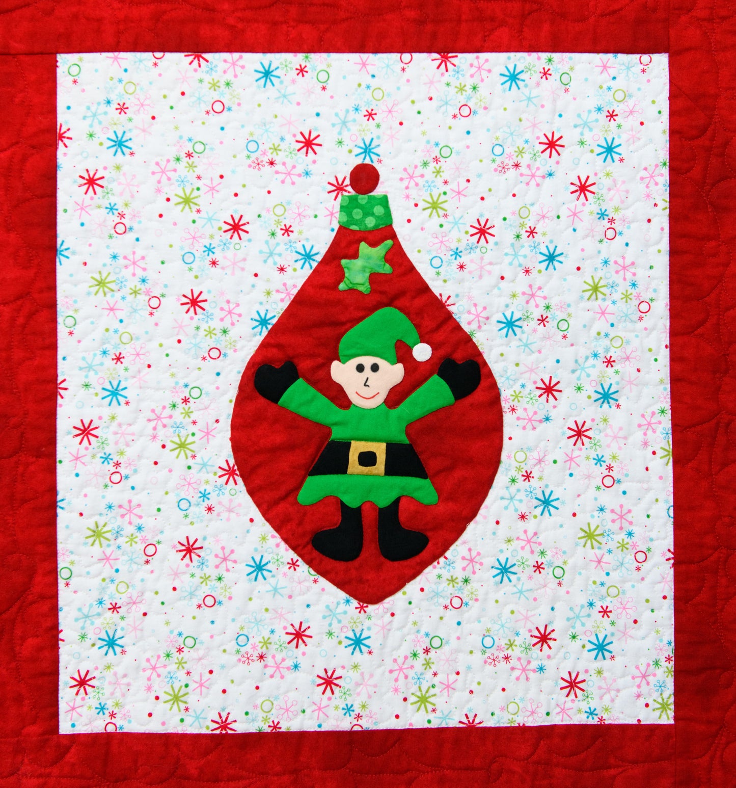 Innovative Appliqué Holly Jolly Elf Pattern