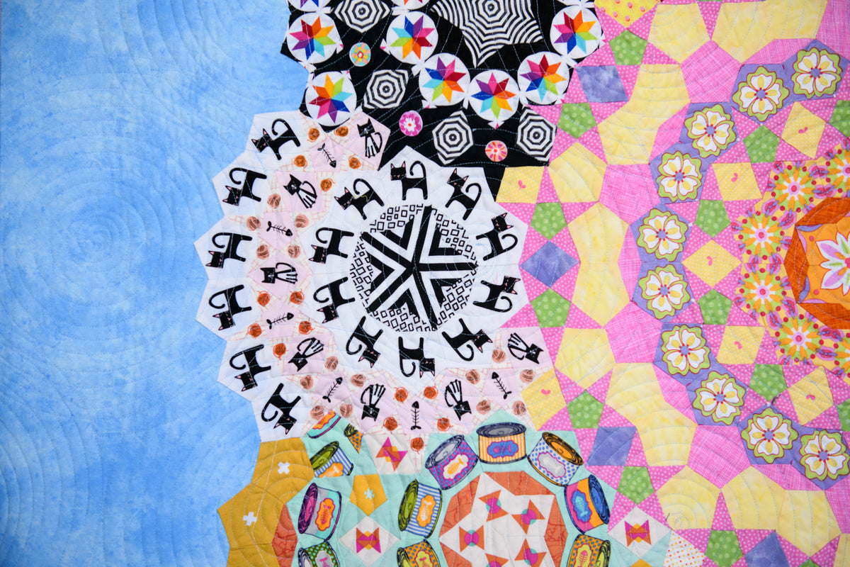 Section of the La Passacaglia quilt