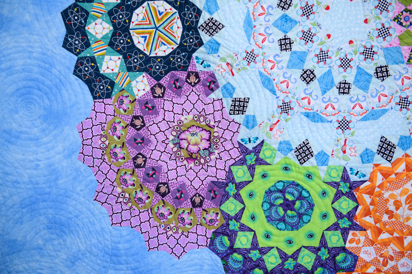 Section of the La Passacaglia quilt