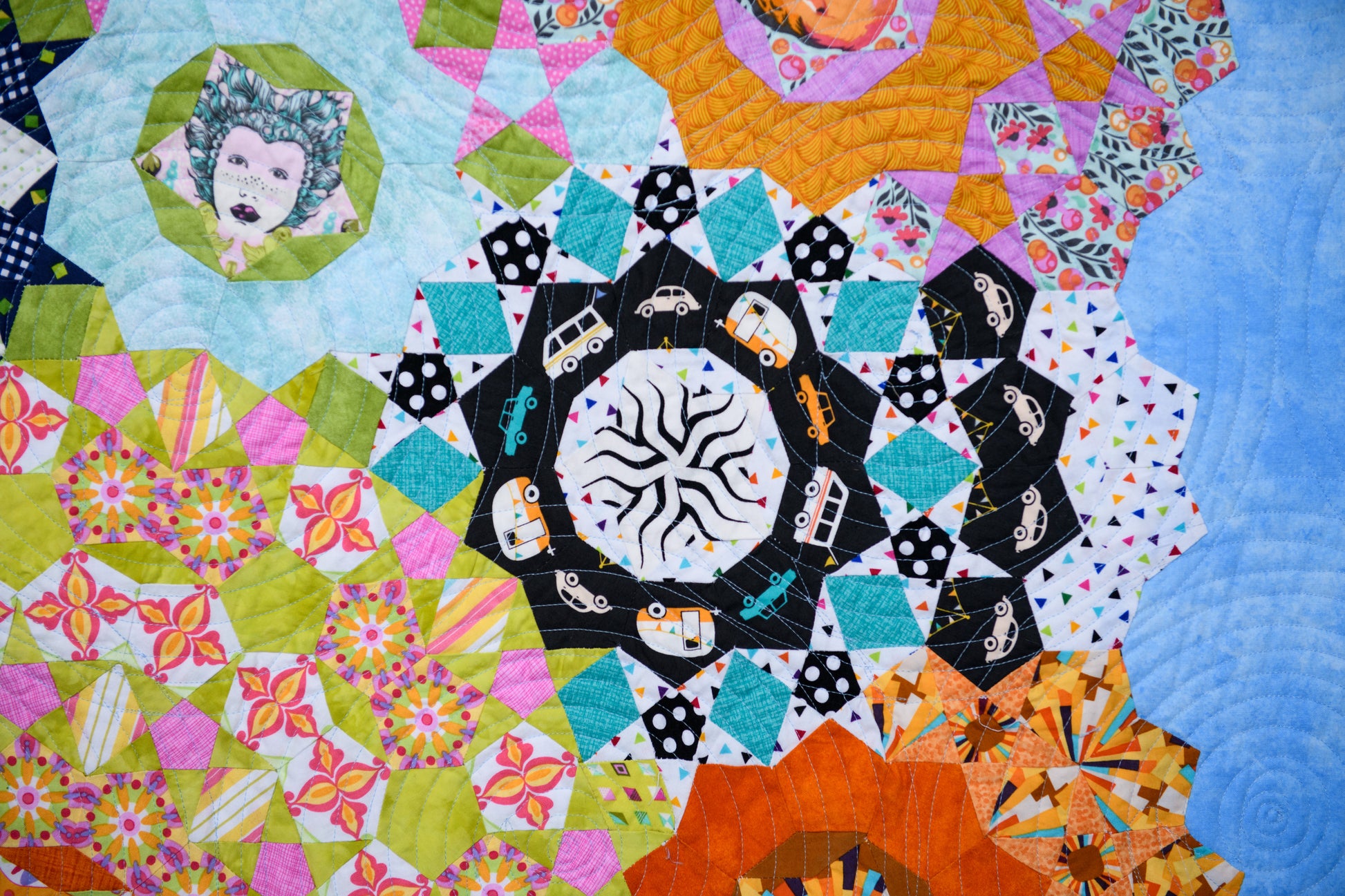 La Passacaglia section of the quilt