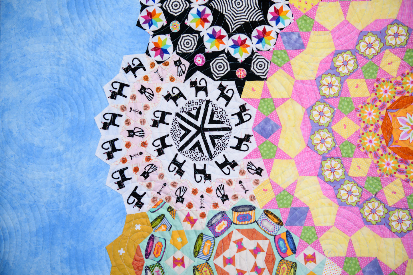 Section of the La Passacaglia quilt