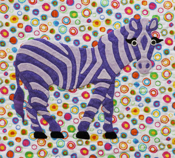 Innovative Appliqué Zebra