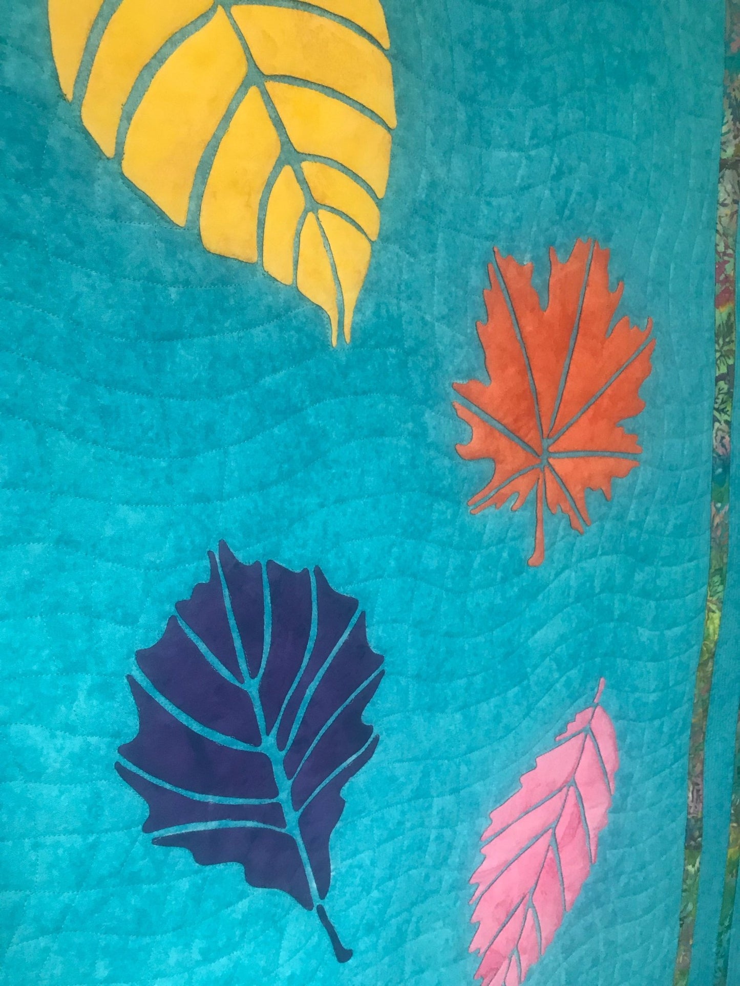 Leaf Appliqué Quilt Pattern