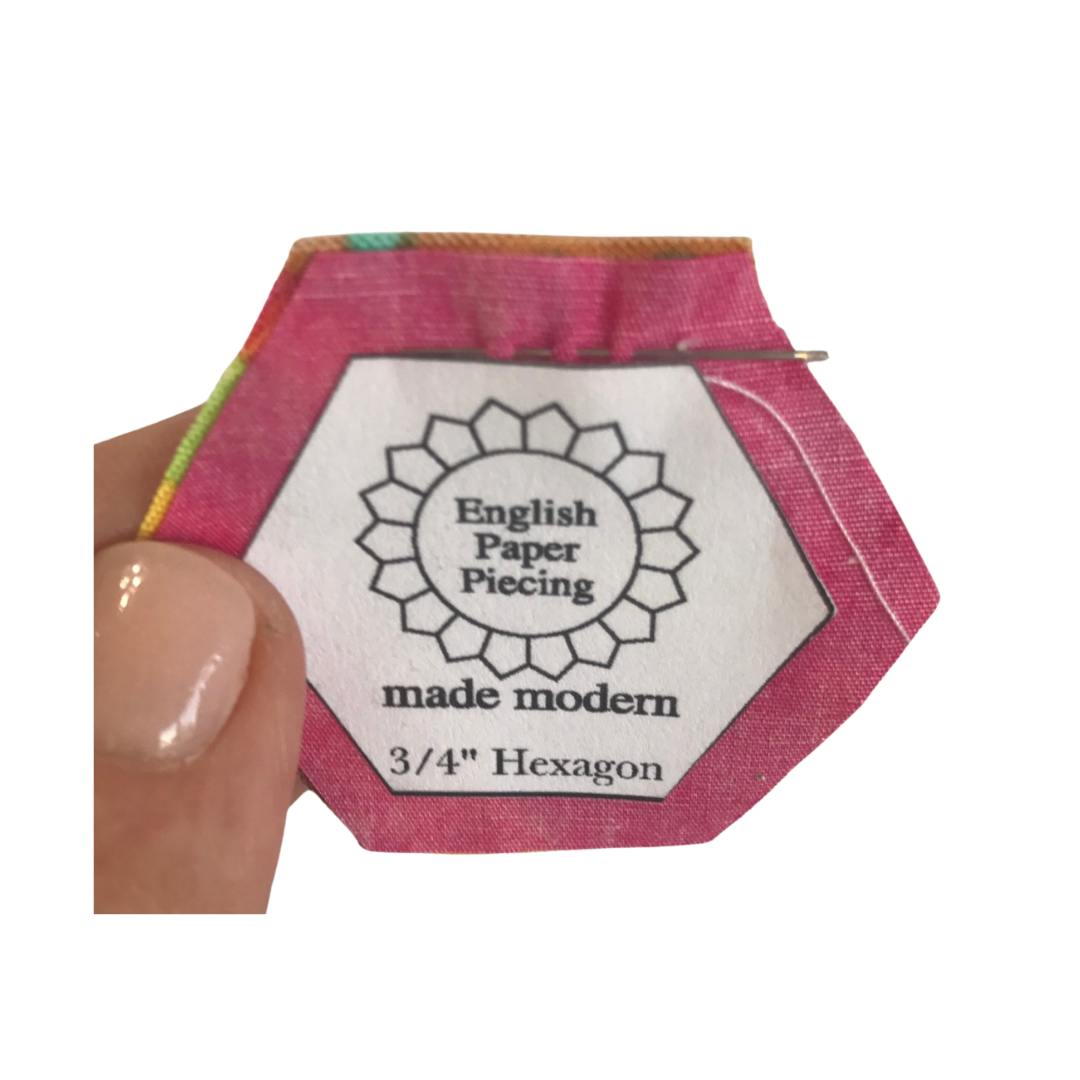 English Paper Piecing Made Easy | Templates for Hexagon 1-1/2"