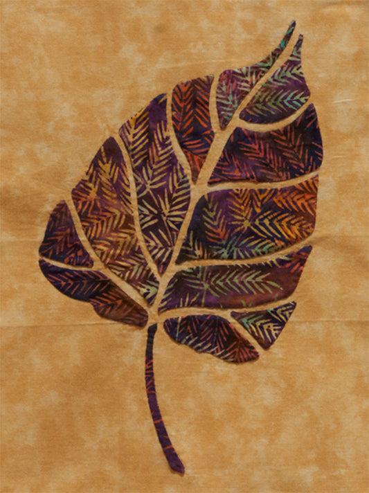 Leaf-Eastern Cottonwood Pattern (PDF)