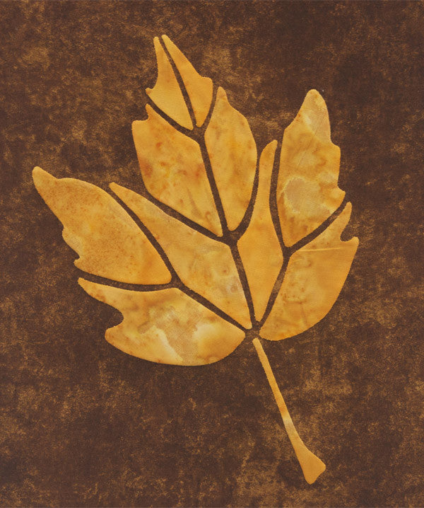 Innovative Appliqué Silver Maple Leaf