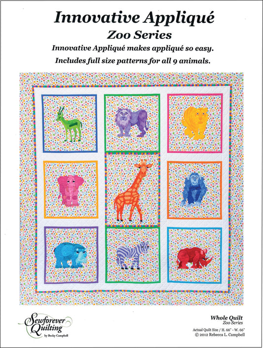 Zoo Series Whole Quilt Pattern