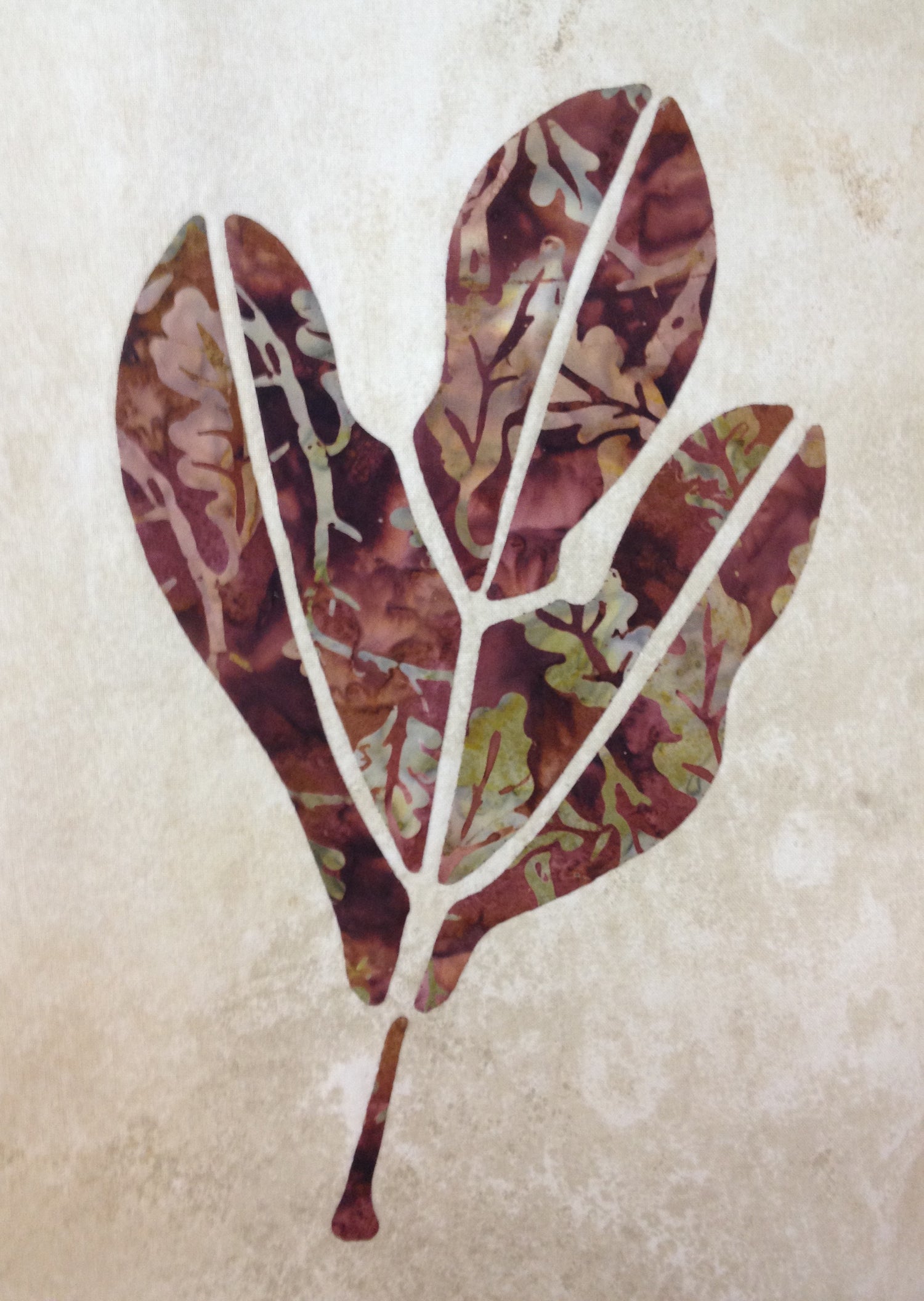 Sassafras Leaf Quilt Pattern