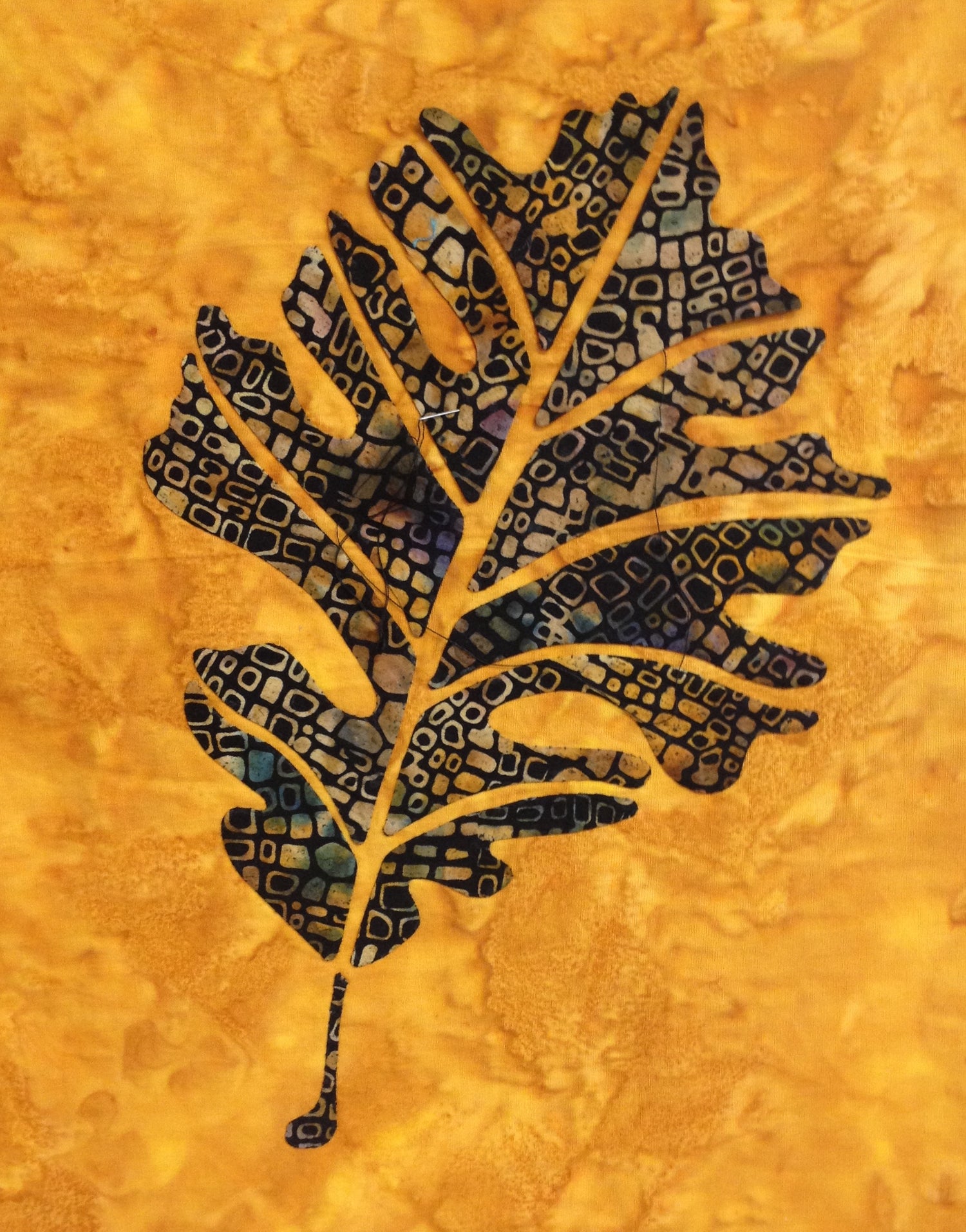 Bur Oak Leaf Quilt Pattern