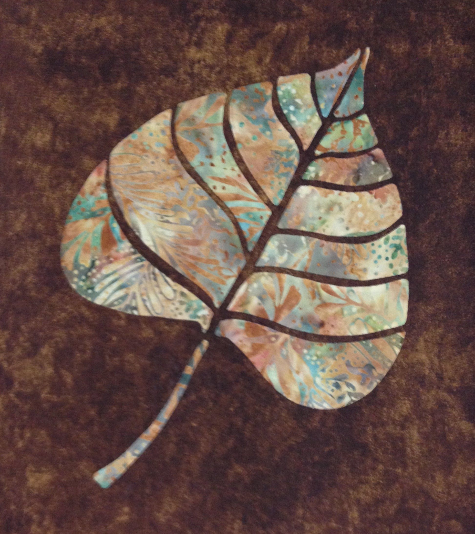 Poplar Leaf Appliqué Quilt Pattern