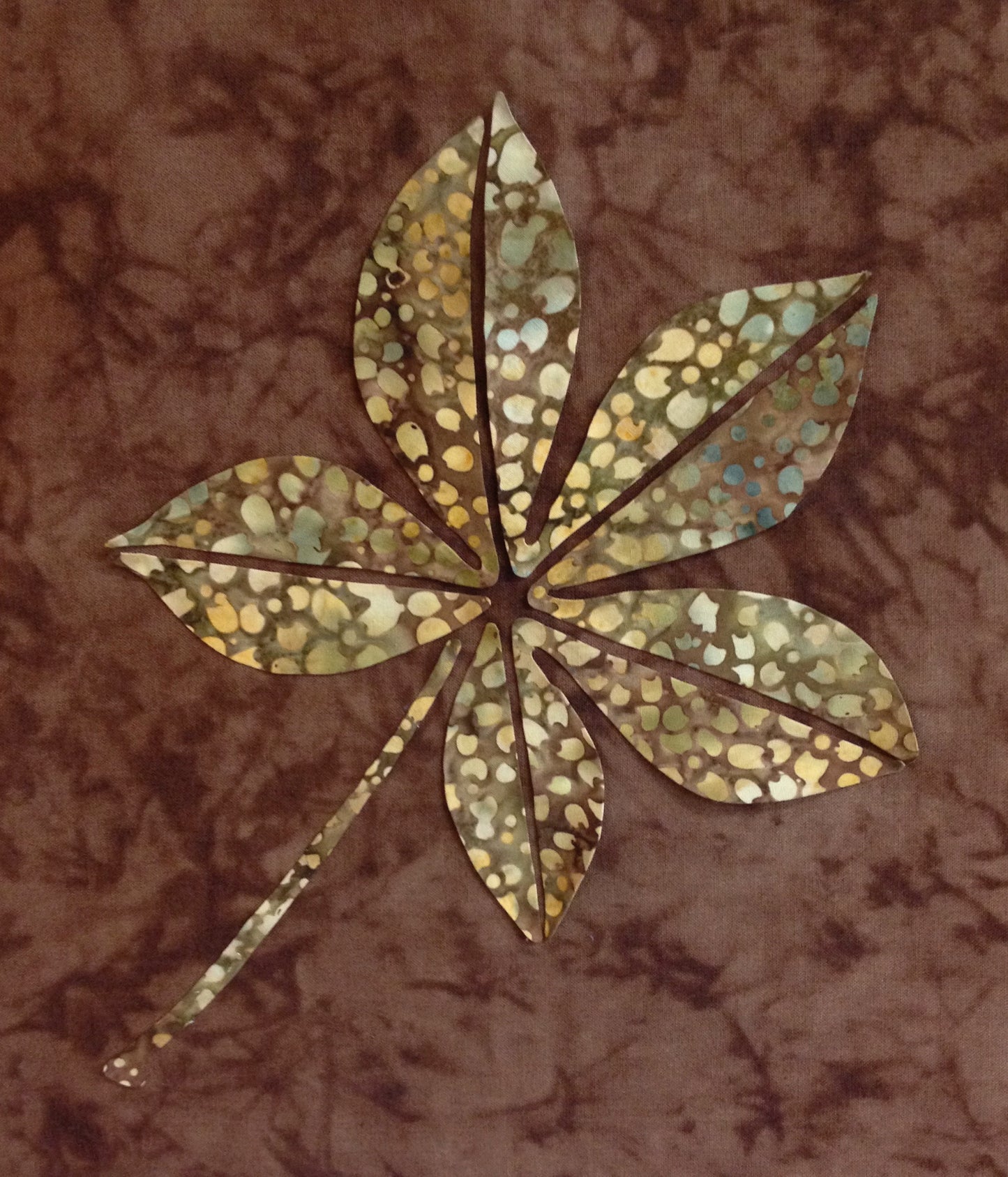 Buckeye Leaf Quilt Pattern