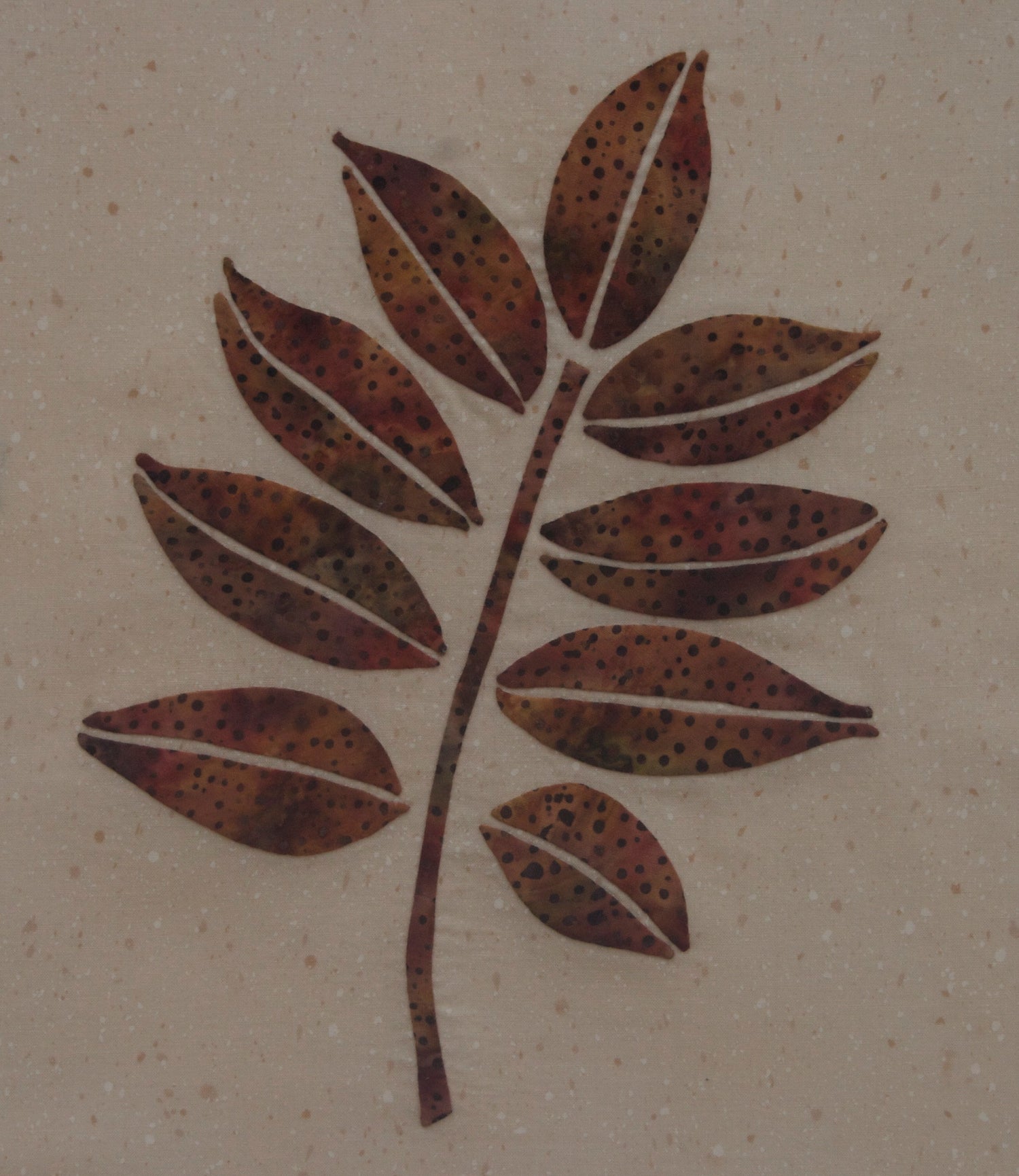 Walnut Leaf Quilt Pattern