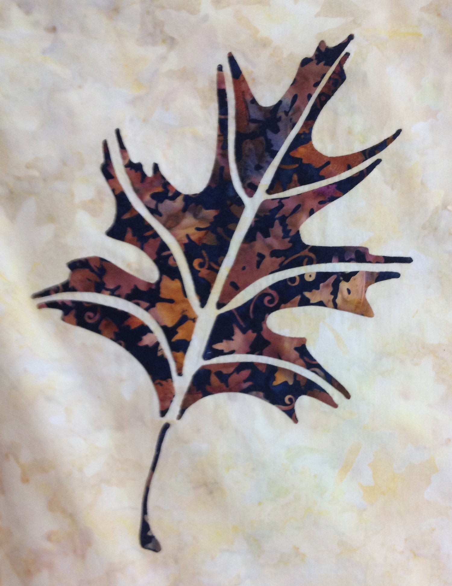 Pin Oak Leaf Quilt Pattern
