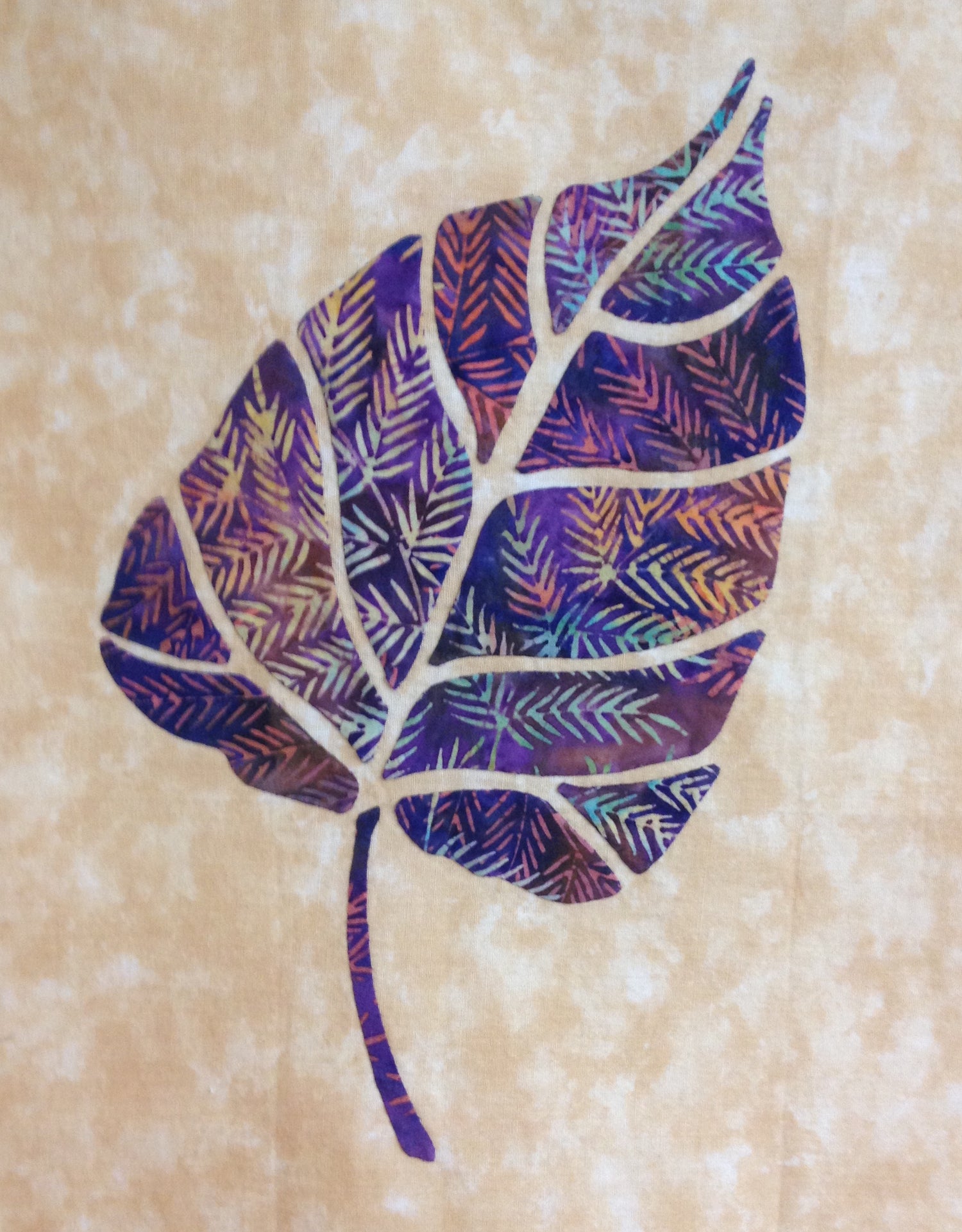 Eastern Cottonwood Leaf Quilt Pattern